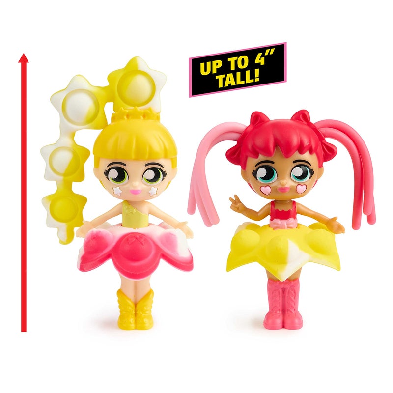 واو وي Fashion Fidgets Dolls - دمية لعبة حسية لتخفيف القلق والتوتر للأطفال - لعبة فيدجيت (إصدار 2023) - Image 5